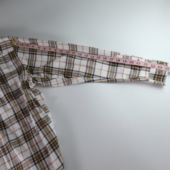 Eddie Bauer Signature Plaid Men's Long Sleeve Casual Button Down Shirt - Picture 10 of 11